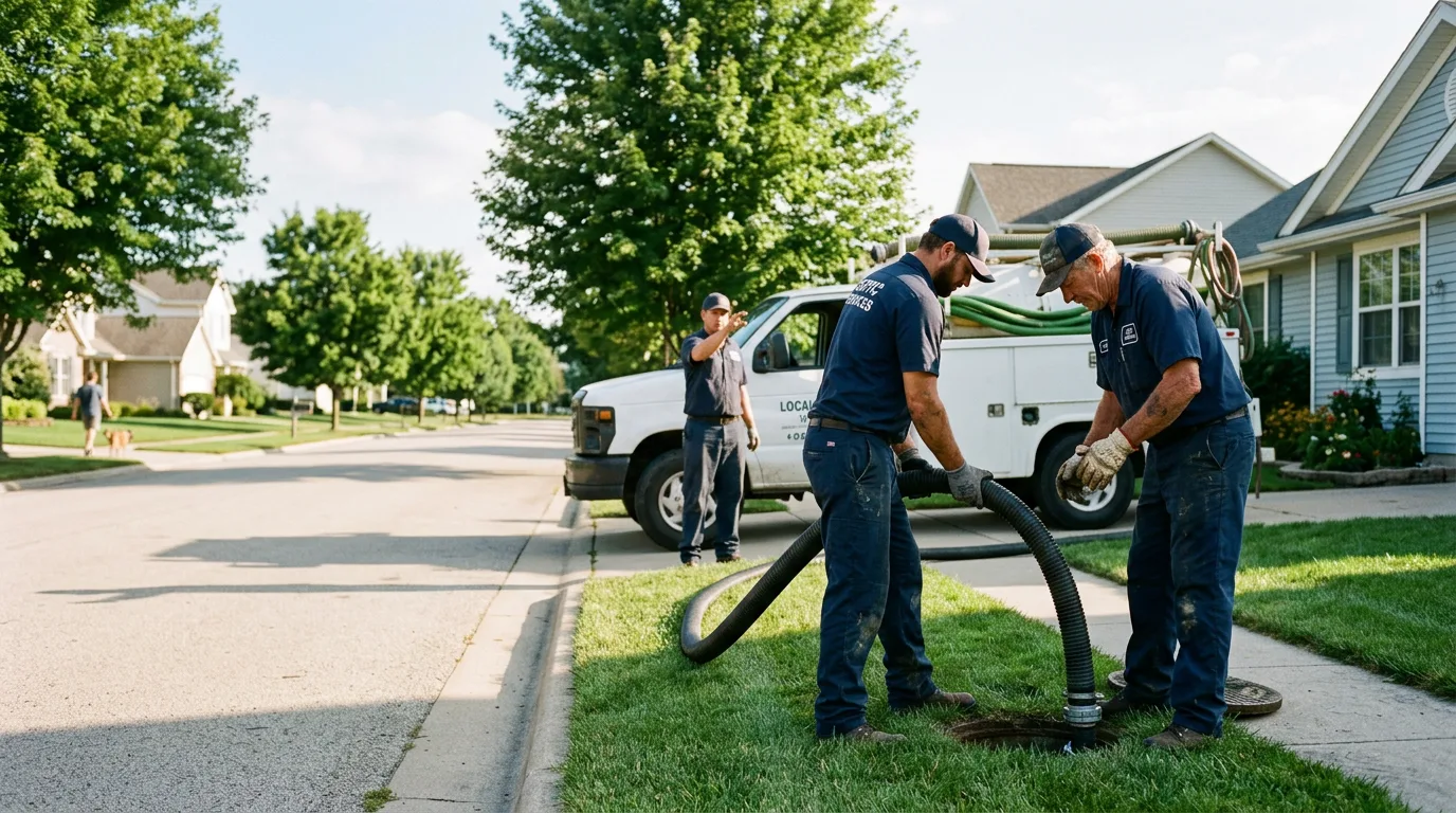 Septic Tank Cleaning in Walnutport, PA